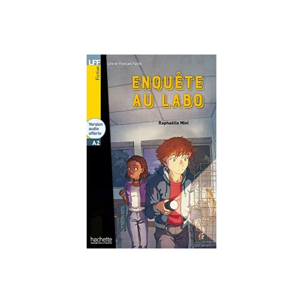 Hachette Enquete au labo + downloadable audio (häftad, fre)