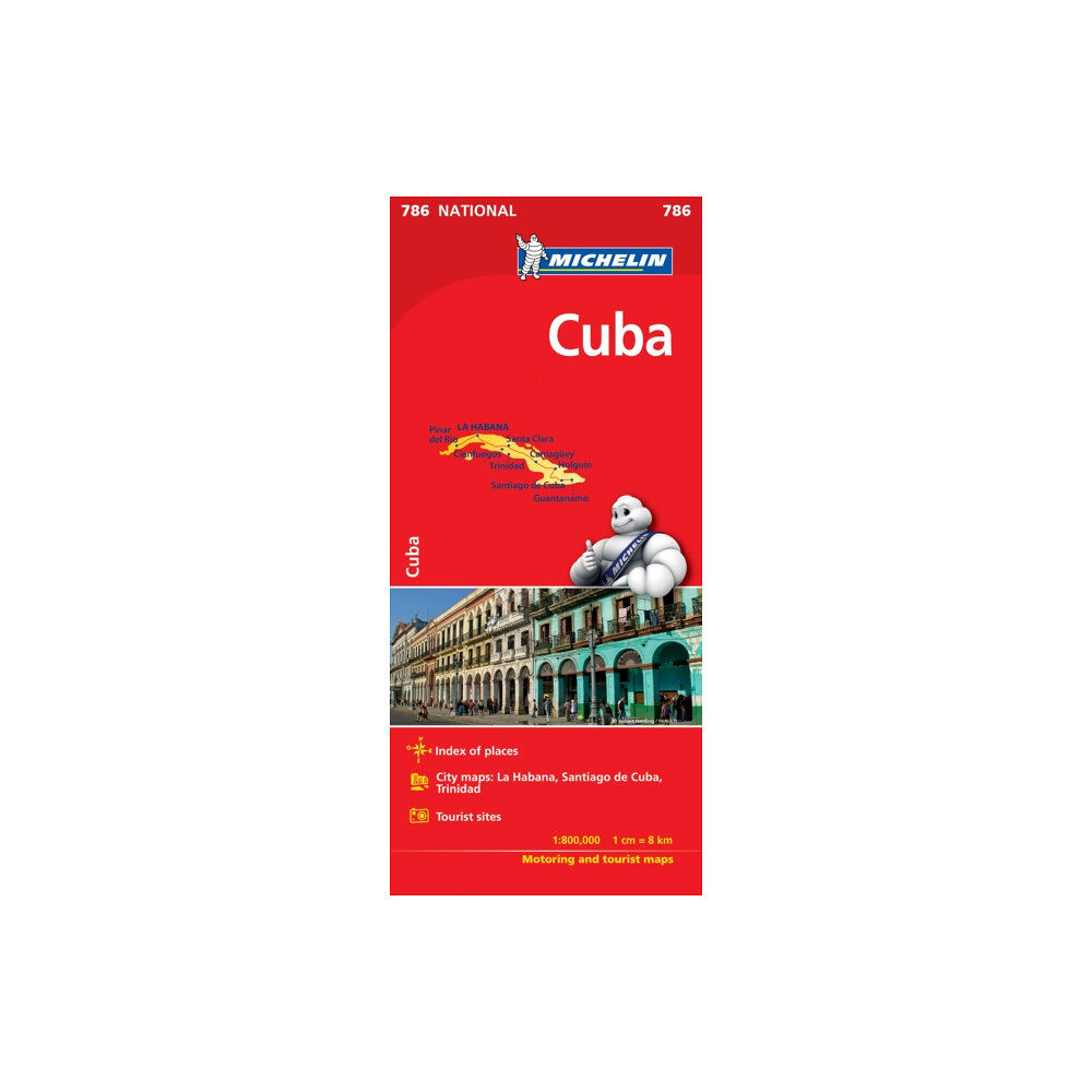 Michelin Editions Des Voyages Cuba - Michelin National Map 786