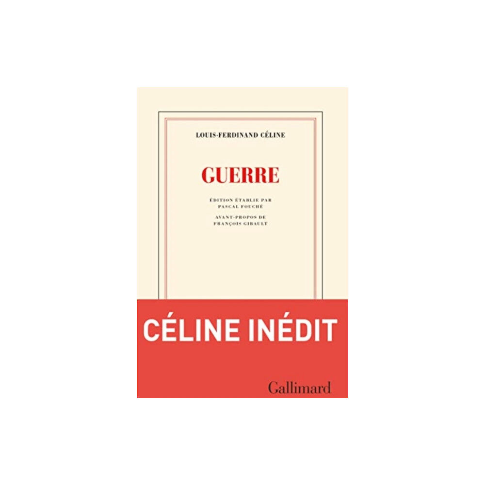 Gallimard Guerre (häftad, eng)