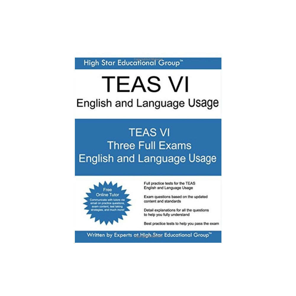 END OF LINE CLEARANCE BOOK TEAS VI ENGLISH AND LANGUAGE USAGE (häftad, eng)