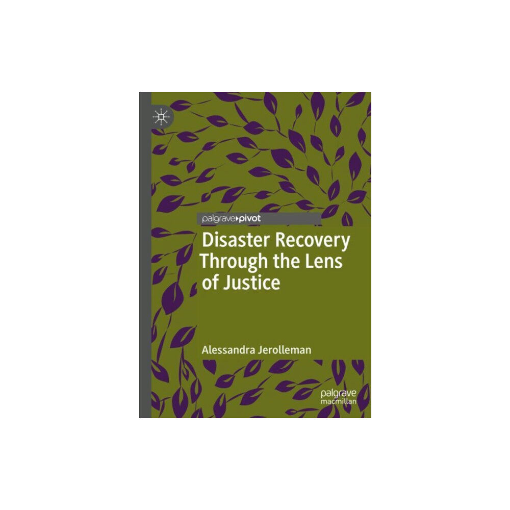 Springer Nature Switzerland AG Disaster Recovery Through the Lens of Justice (inbunden, eng)