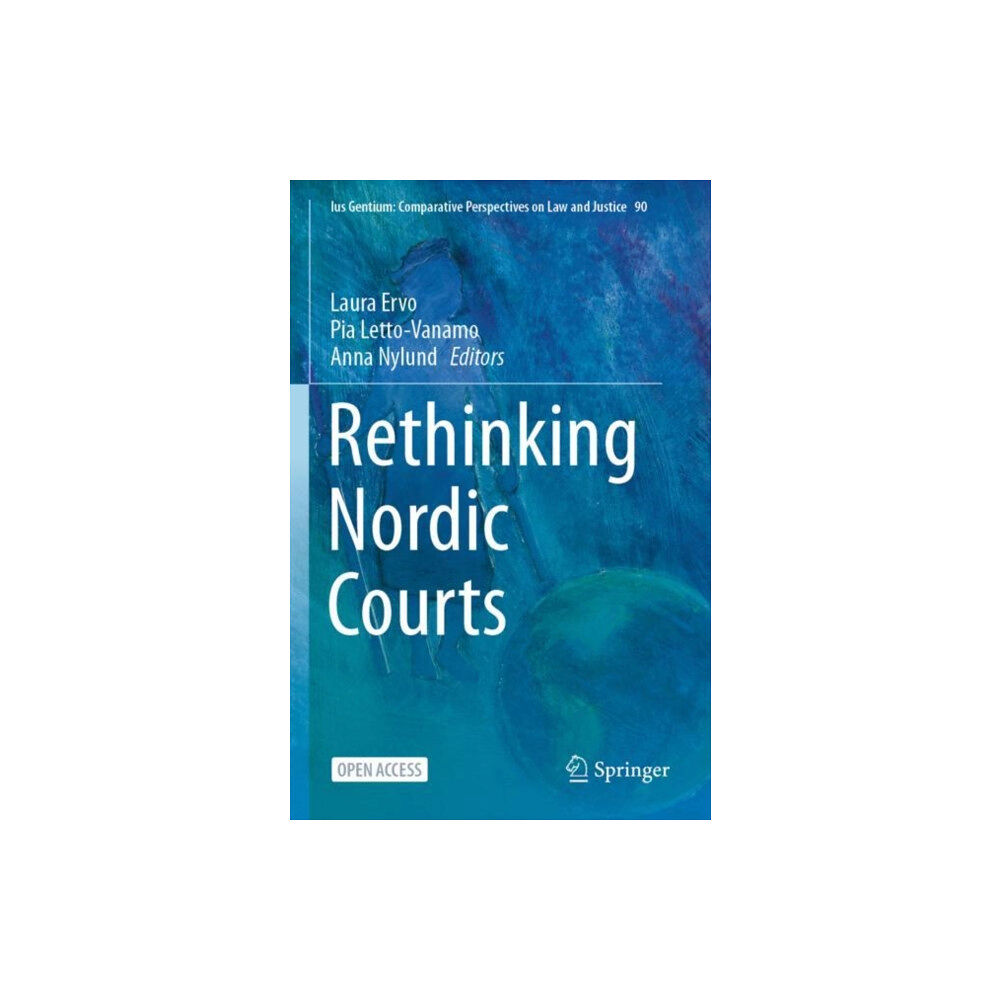 Springer Nature Switzerland AG Rethinking Nordic Courts (häftad, eng)