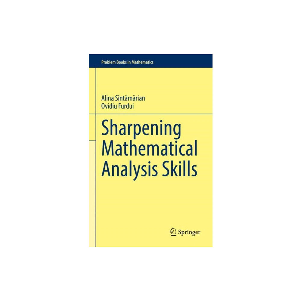 Springer Nature Switzerland AG Sharpening Mathematical Analysis Skills (inbunden, eng)