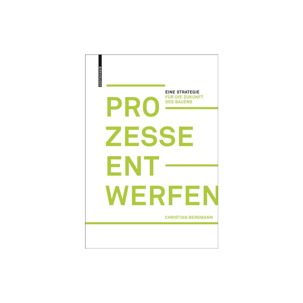 Birkhauser Prozesse entwerfen (inbunden, ger)