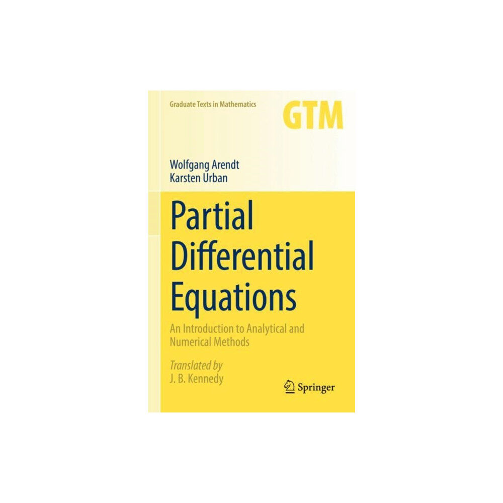 Springer International Publishing AG Partial Differential Equations (inbunden, eng)