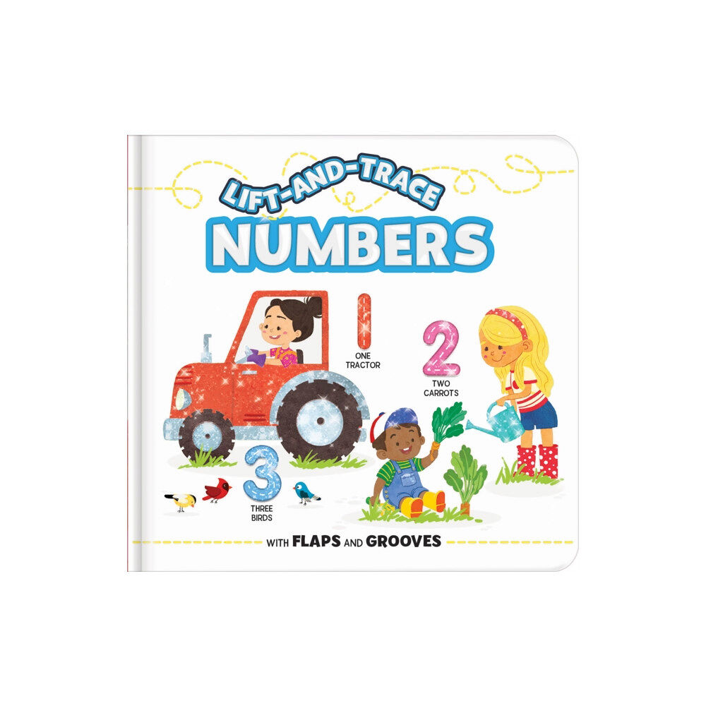 CrackBoom! Books Lift-and-Trace: Numbers (bok, board book, eng)