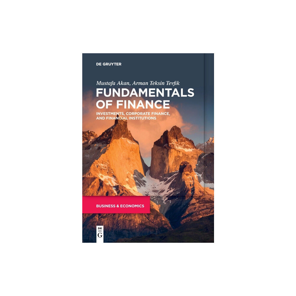 De Gruyter Fundamentals of Finance (häftad, eng)