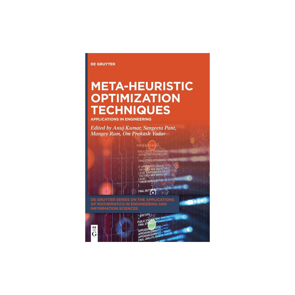 De Gruyter Meta-heuristic Optimization Techniques (inbunden, eng)