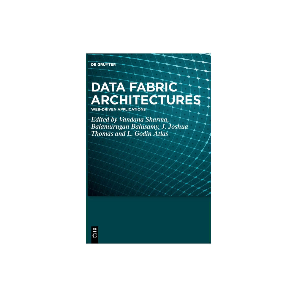 De Gruyter Data Fabric Architectures (inbunden, eng)