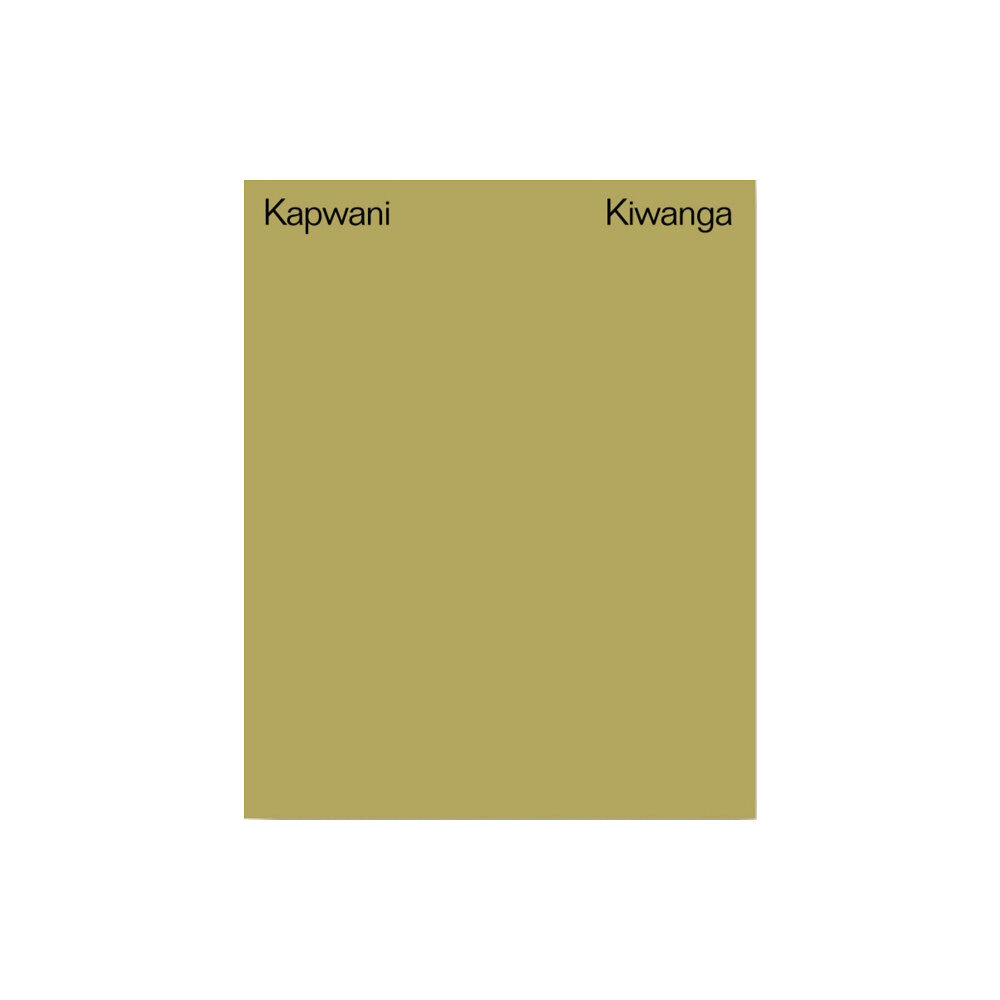 JRP Ringier Kapwani Kiwanga (häftad, eng)