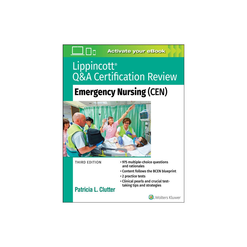 Wolters Kluwer Health Lippincott Q&A Certification Review: Emergency Nursing (CEN) (häftad, eng)