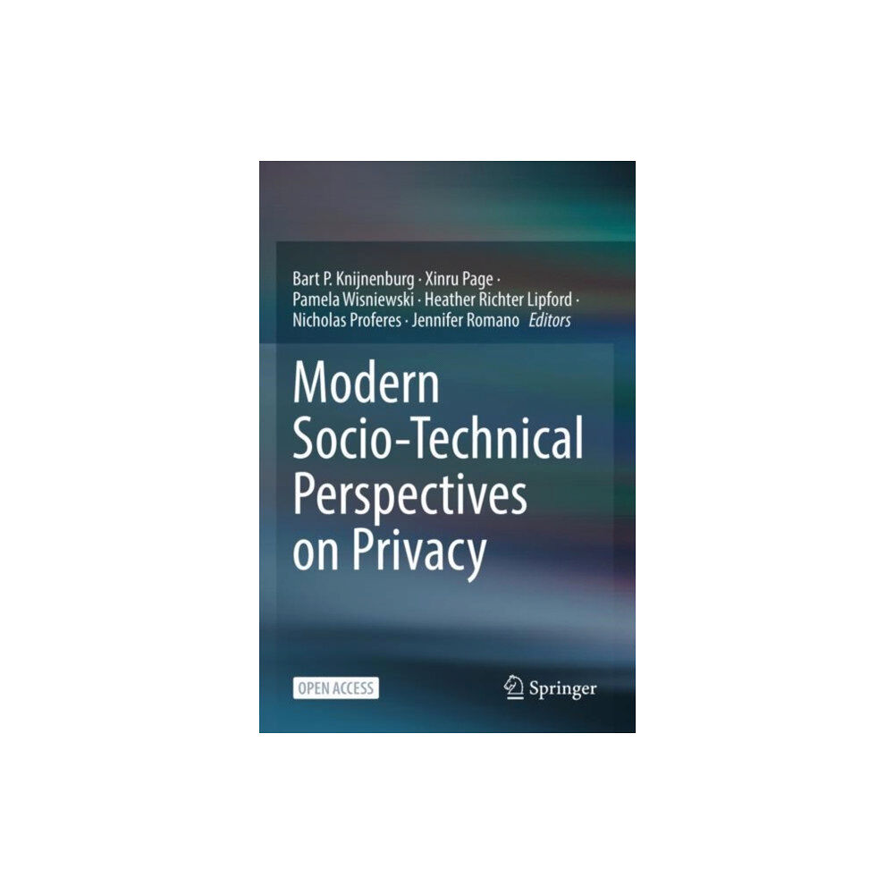 Springer Nature Switzerland AG Modern Socio-Technical Perspectives on Privacy (häftad, eng)