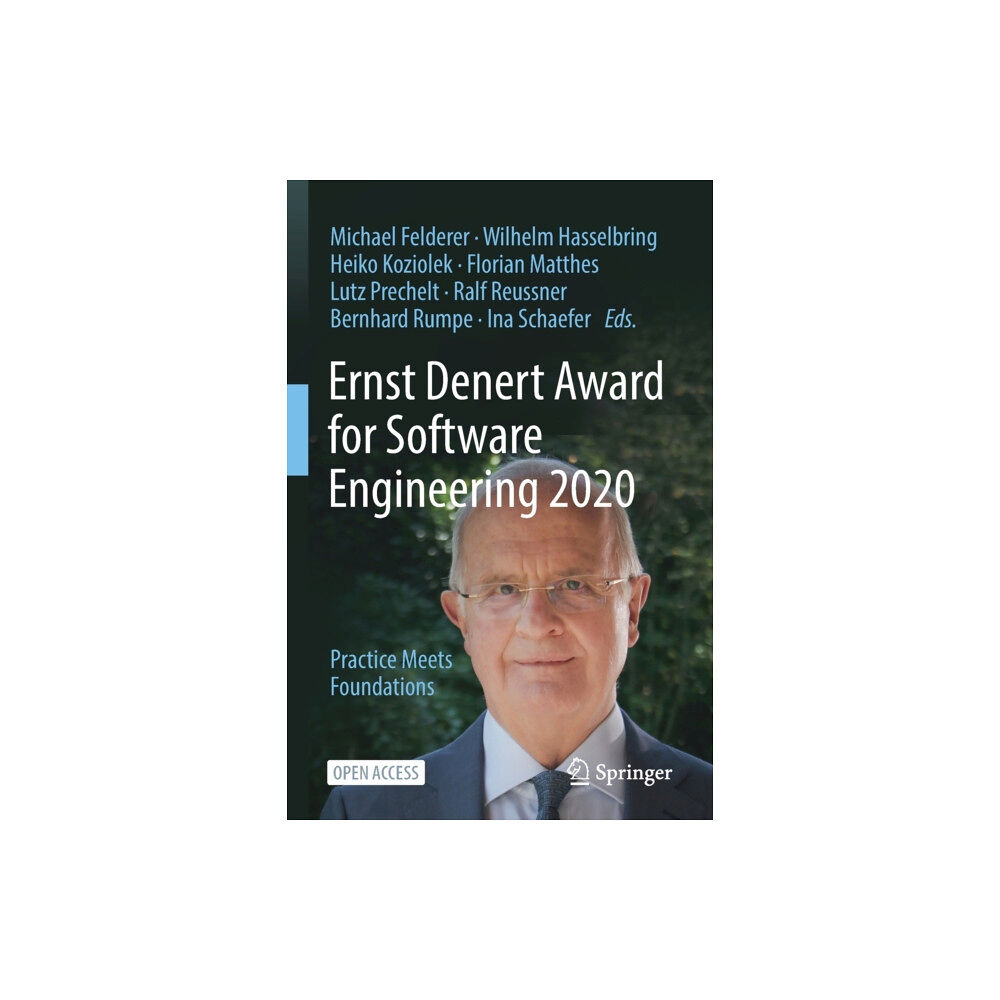 Springer Nature Switzerland AG Ernst Denert Award for Software Engineering 2020 (häftad, eng)