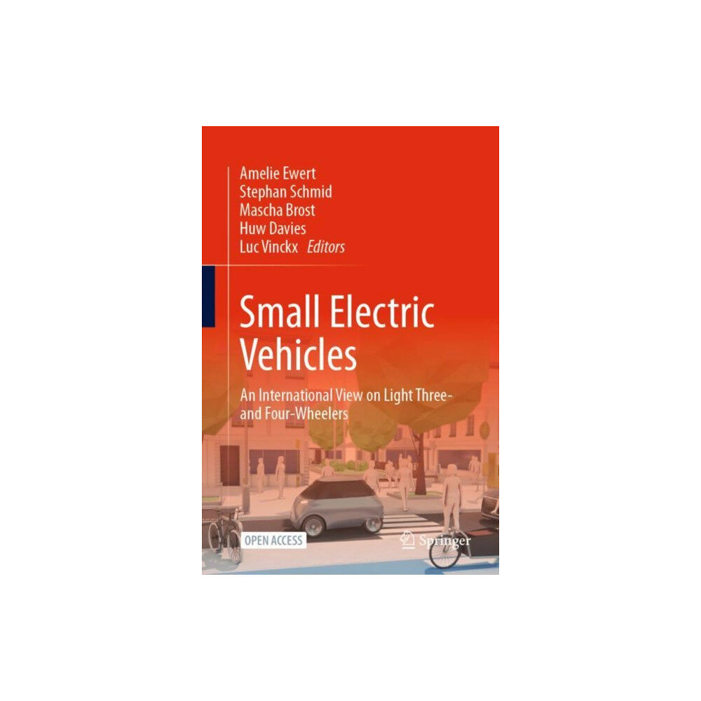 Springer Nature Switzerland AG Small Electric Vehicles (inbunden, eng)