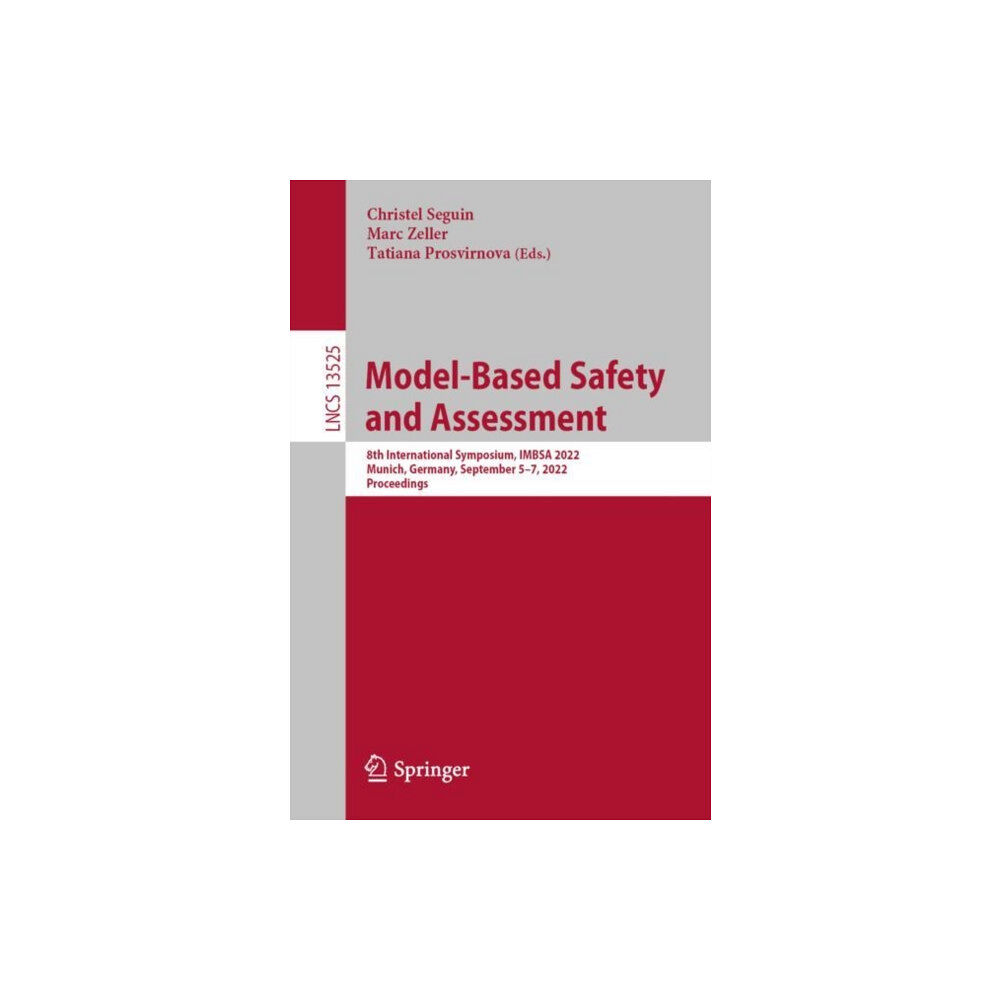 Springer International Publishing AG Model-Based Safety and Assessment (häftad, eng)