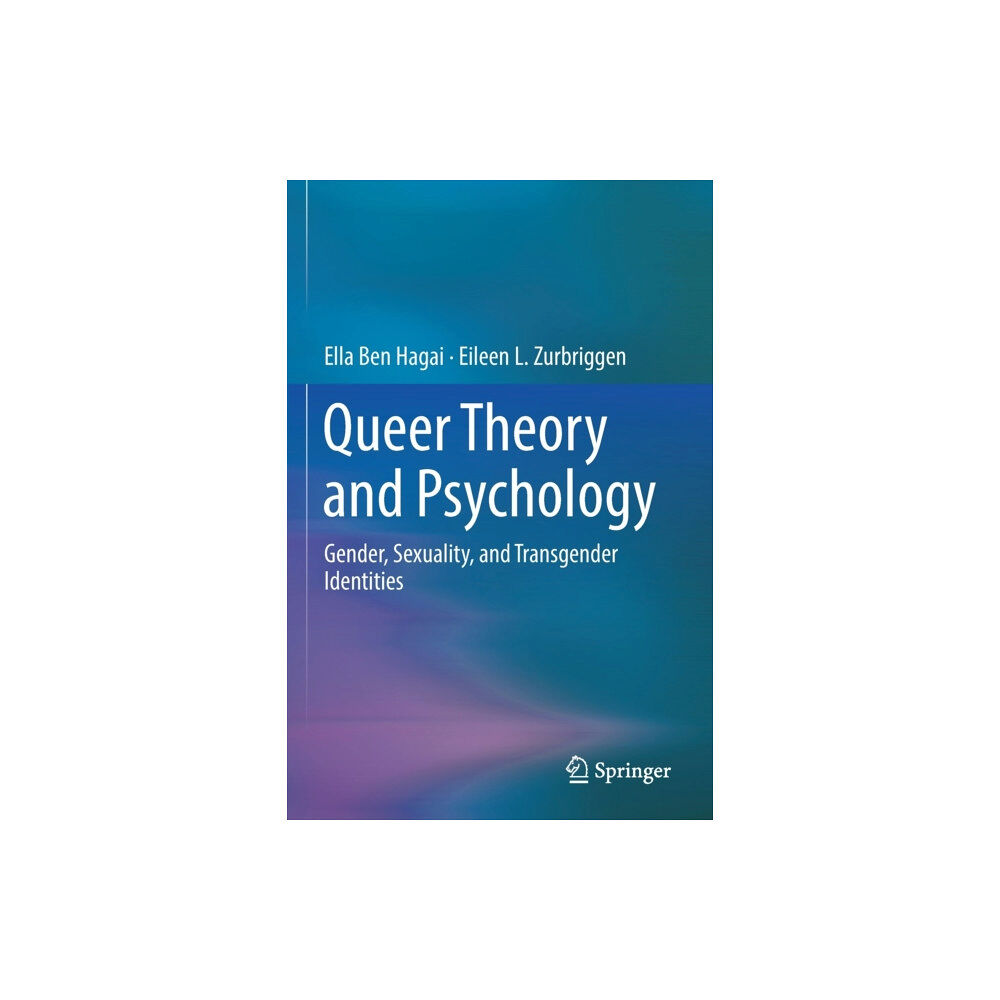 Springer Nature Switzerland AG Queer Theory and Psychology (häftad, eng)