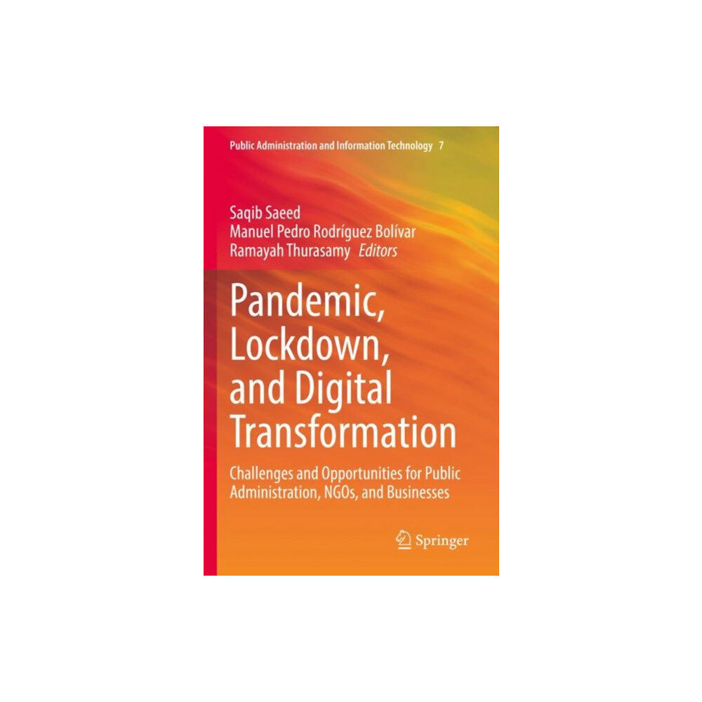 Springer Nature Switzerland AG Pandemic, Lockdown, and Digital Transformation (häftad, eng)