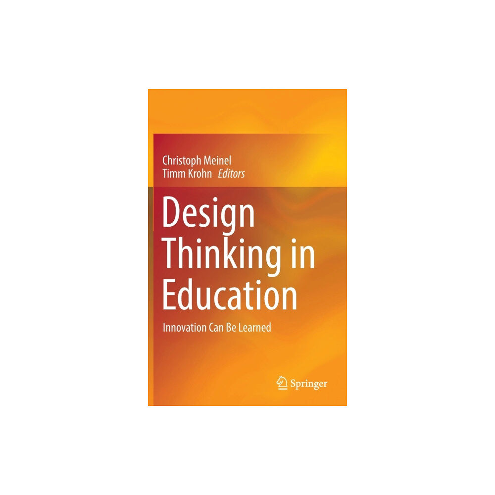 Springer Nature Switzerland AG Design Thinking in Education (inbunden, eng)