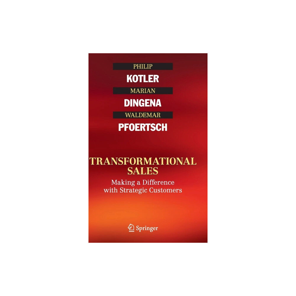 Springer International Publishing AG Transformational Sales (inbunden, eng)