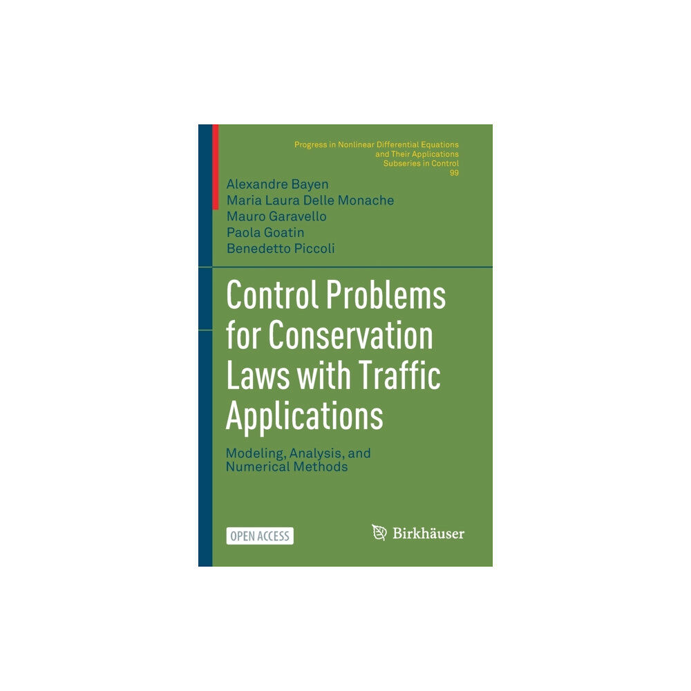 Springer Nature Switzerland AG Control Problems for Conservation Laws with Traffic Applications (häftad, eng)