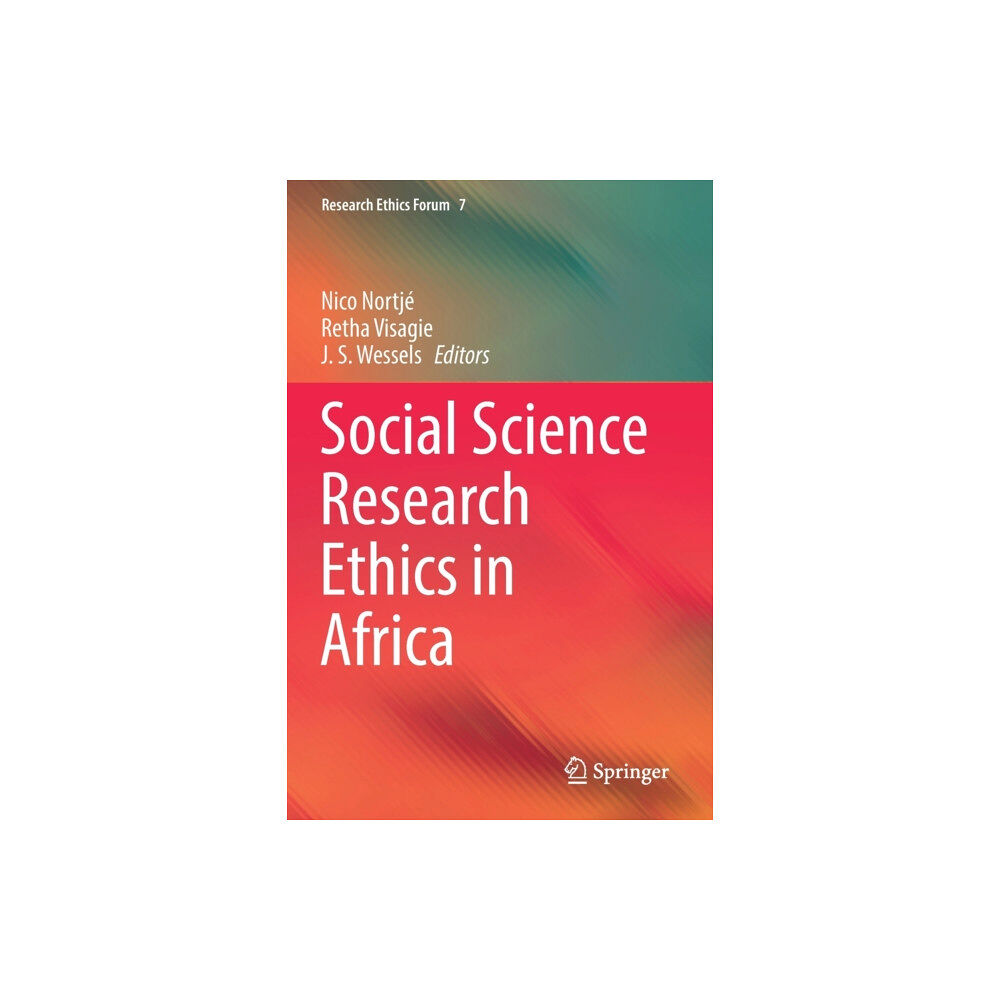 Springer Nature Switzerland AG Social Science Research Ethics in Africa (häftad, eng)