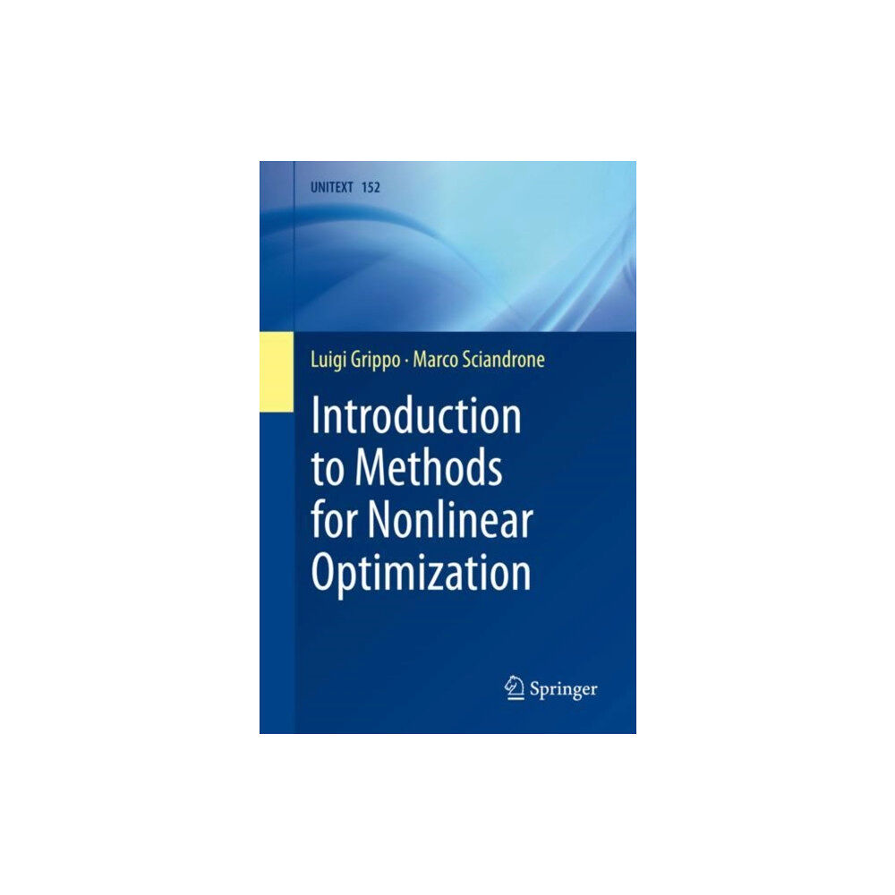 Springer International Publishing AG Introduction to Methods for Nonlinear Optimization (häftad, eng)