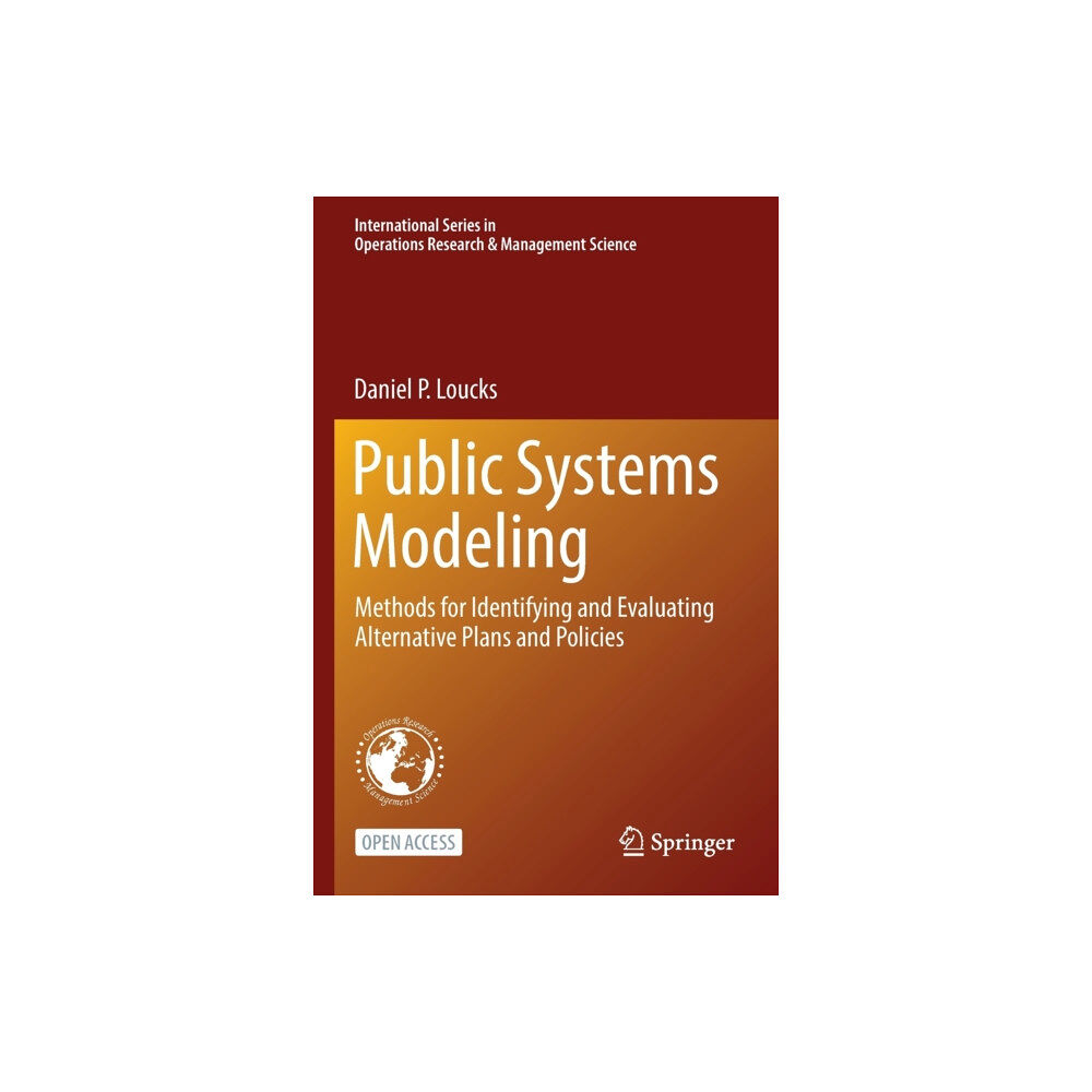 Springer Nature Switzerland AG Public Systems Modeling (häftad, eng)