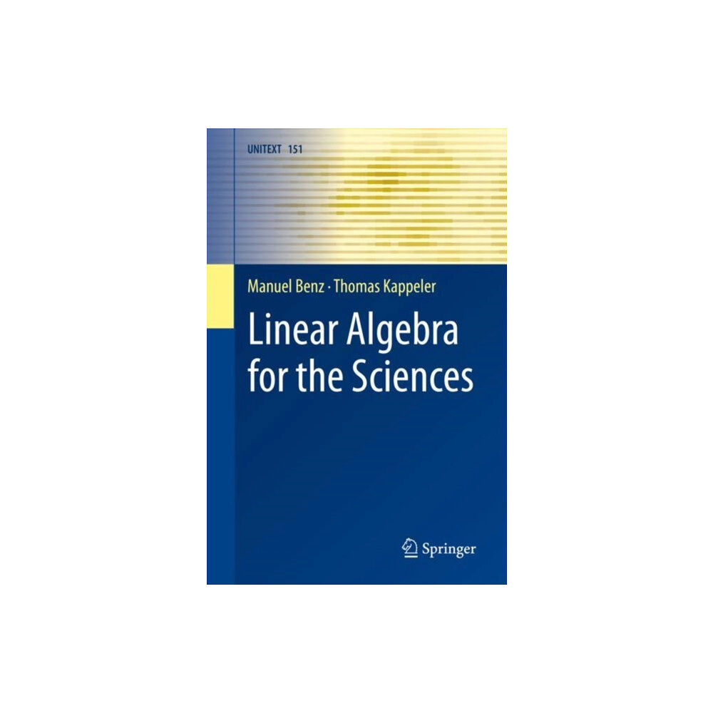 Springer International Publishing AG Linear Algebra for the Sciences (häftad, eng)