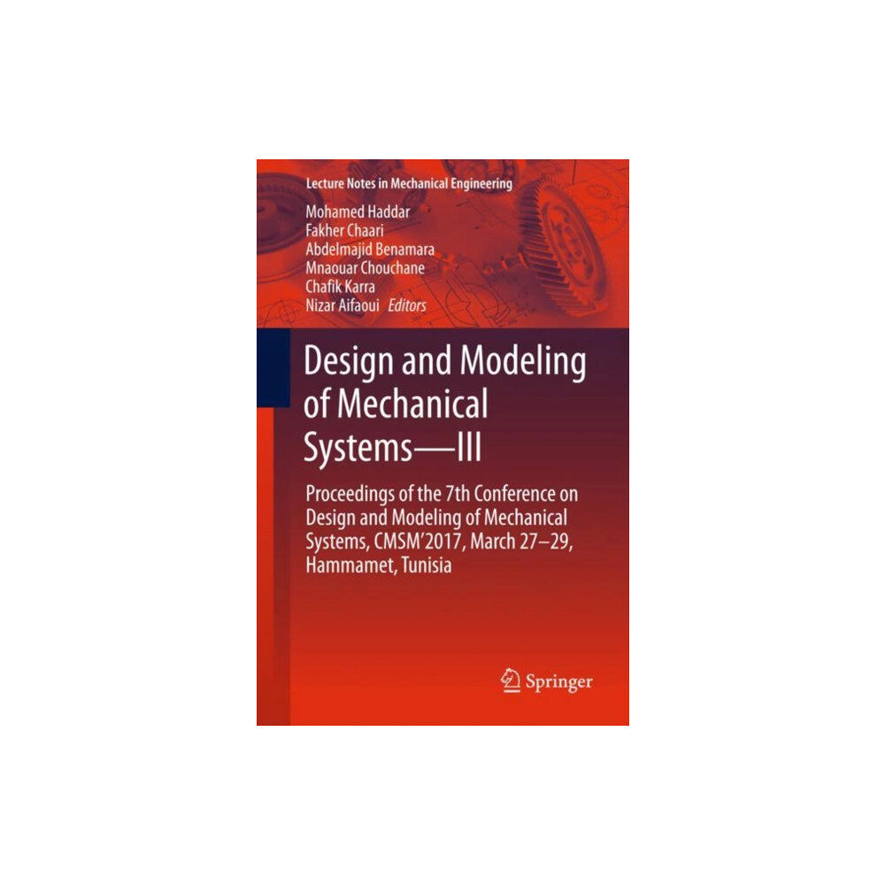 Springer International Publishing AG Design and Modeling of Mechanical Systems—III (häftad, eng)