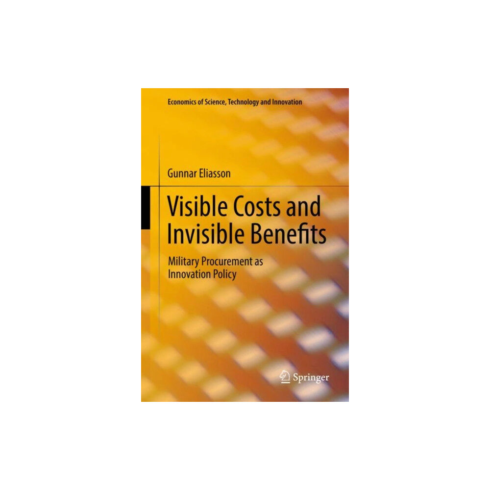 Springer International Publishing AG Visible Costs and Invisible Benefits (inbunden, eng)