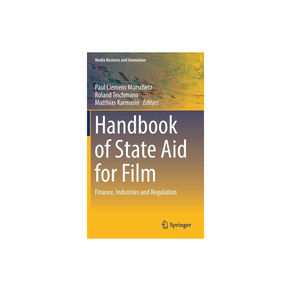 Springer International Publishing AG Handbook of State Aid for Film (inbunden, eng)