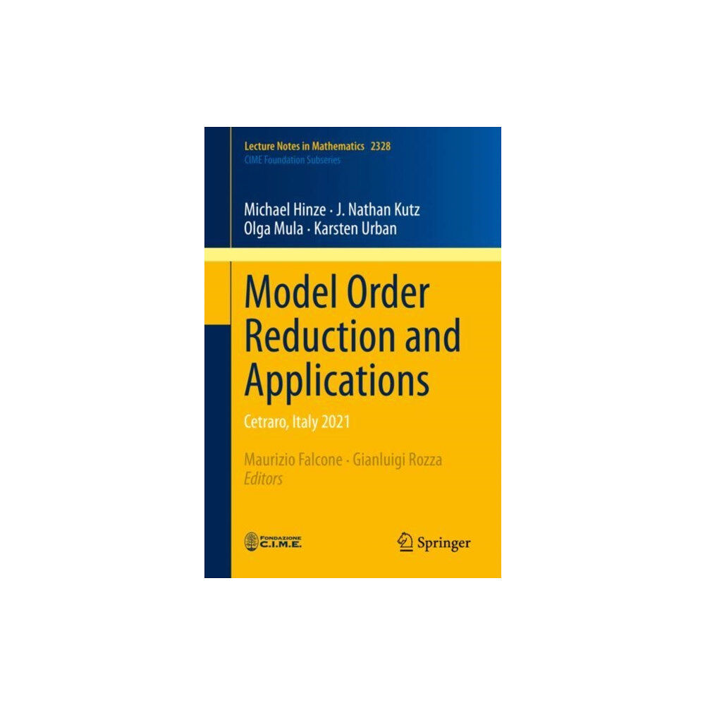 Springer International Publishing AG Model Order Reduction and Applications (häftad, eng)