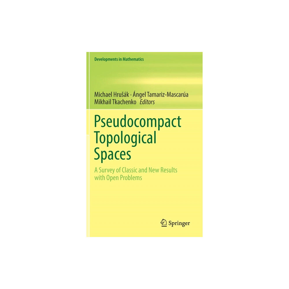 Springer International Publishing AG Pseudocompact Topological Spaces (inbunden, eng)