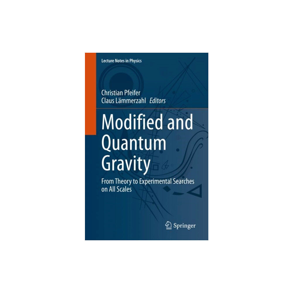 Springer International Publishing AG Modified and Quantum Gravity (häftad, eng)