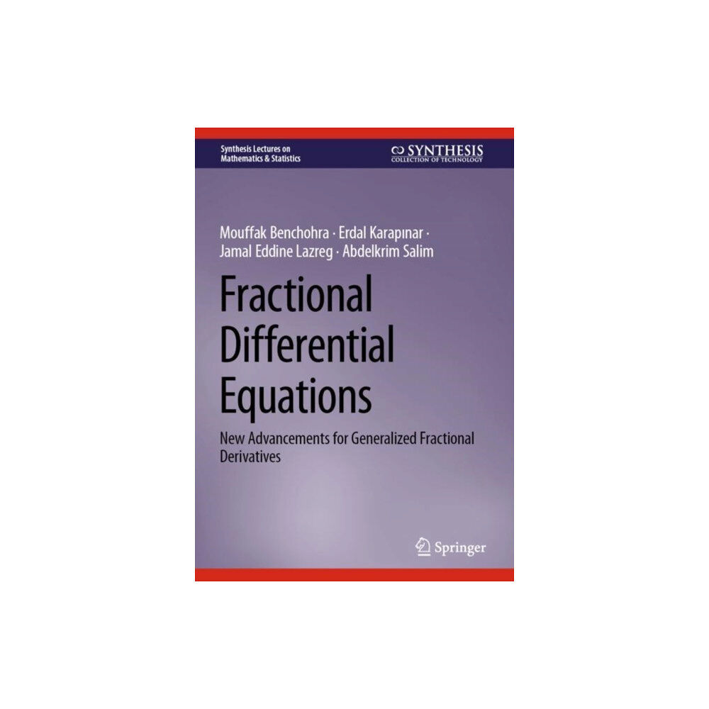 Springer International Publishing AG Fractional Differential Equations (inbunden, eng)