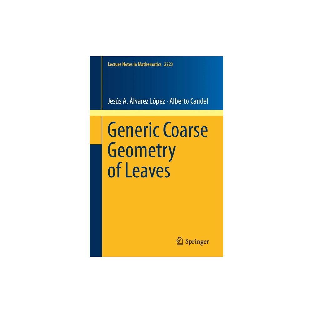 Springer International Publishing AG Generic Coarse Geometry of Leaves (häftad, eng)