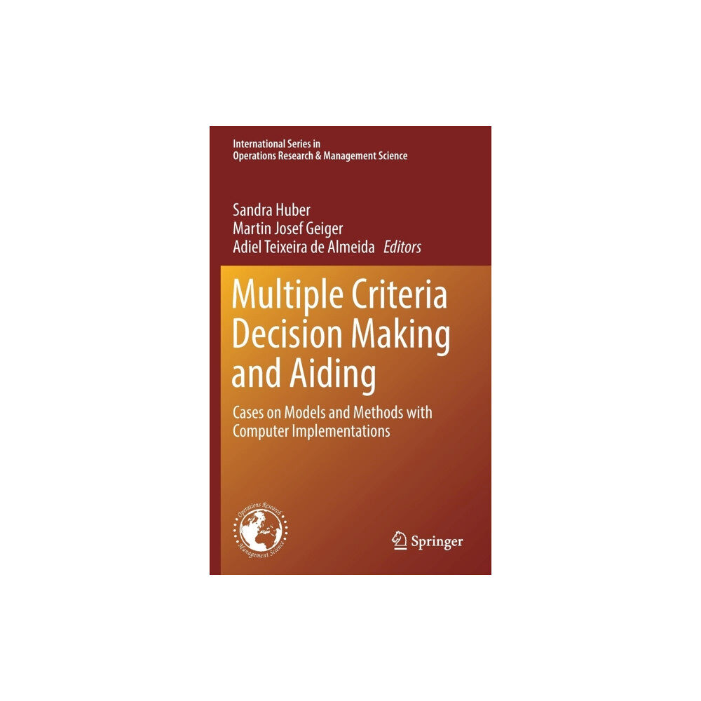 Springer International Publishing AG Multiple Criteria Decision Making and Aiding (inbunden, eng)