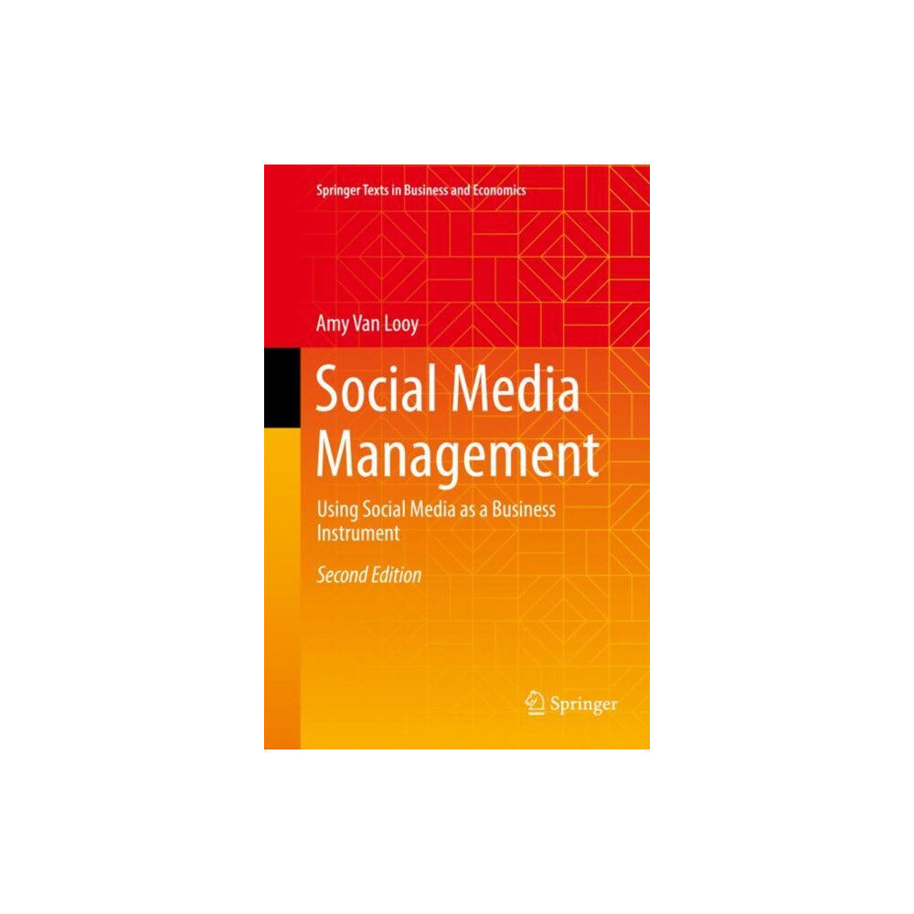 Springer Nature Switzerland AG Social Media Management (inbunden, eng)