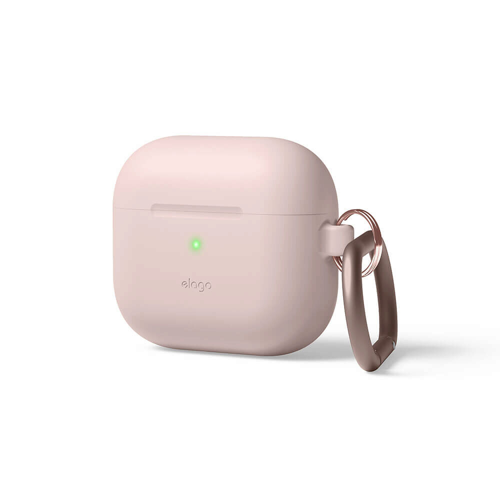 ELAGO AirPod 3 Hang Silicon Case Sand Pink