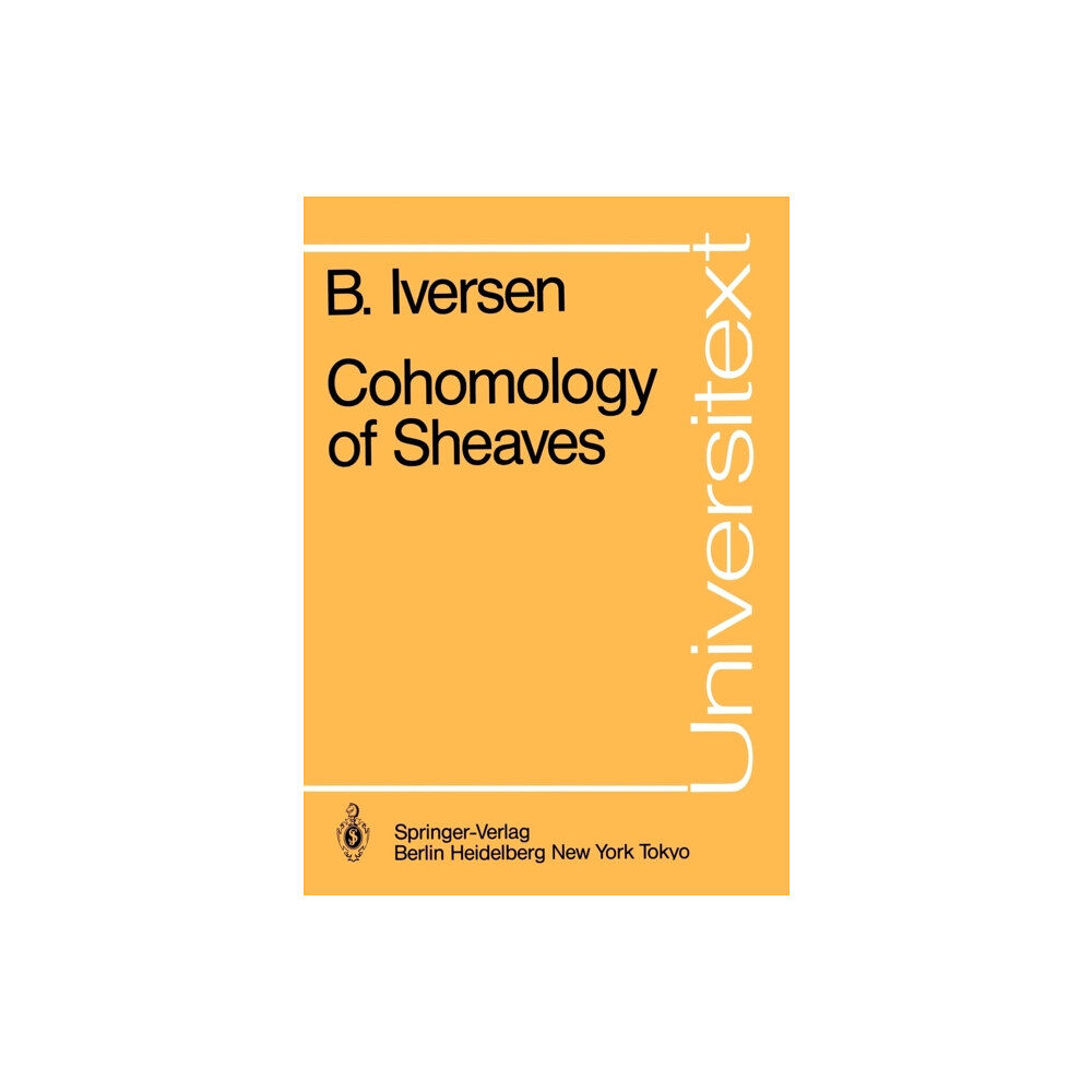 Springer-Verlag Berlin and Heidelberg GmbH & Co. K Cohomology of Sheaves (häftad, eng)