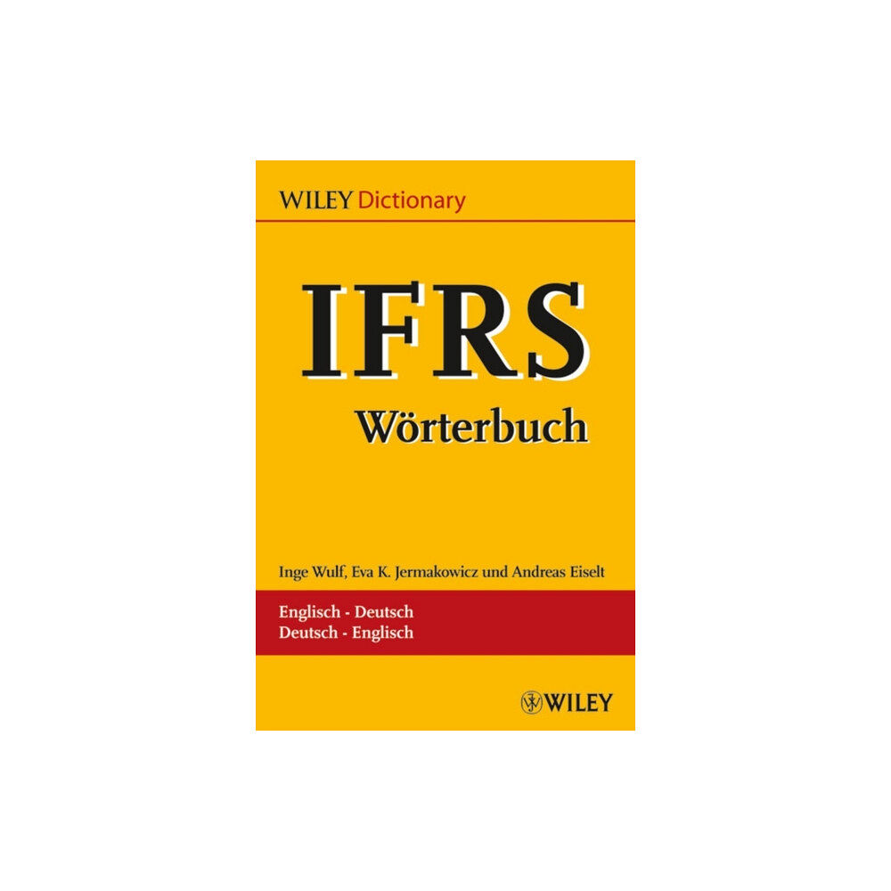 Wiley-VCH Verlag GmbH IFRS–Worterbuch / –Dictionary Englisch–Deutsch/ Deutsch–Englisch (häftad, eng)