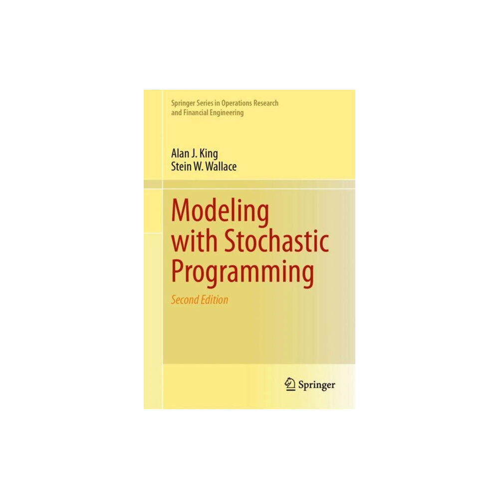 Springer International Publishing AG Modeling with Stochastic Programming (inbunden, eng)