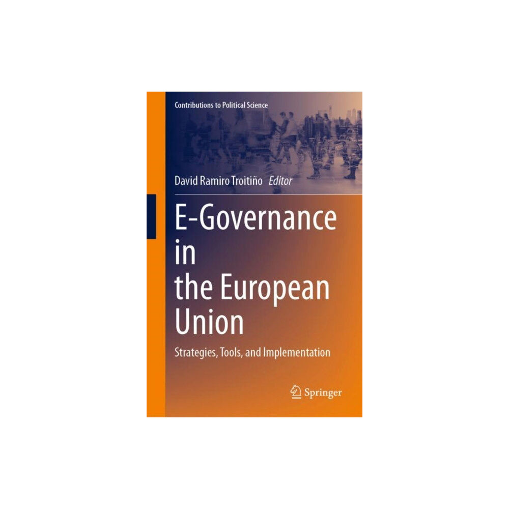 Springer International Publishing AG E-Governance in the European Union (inbunden, eng)