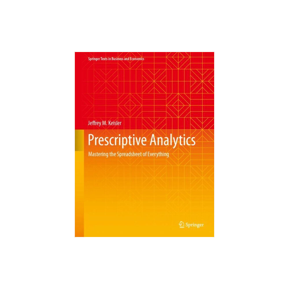 Springer International Publishing AG Prescriptive Analytics (inbunden, eng)