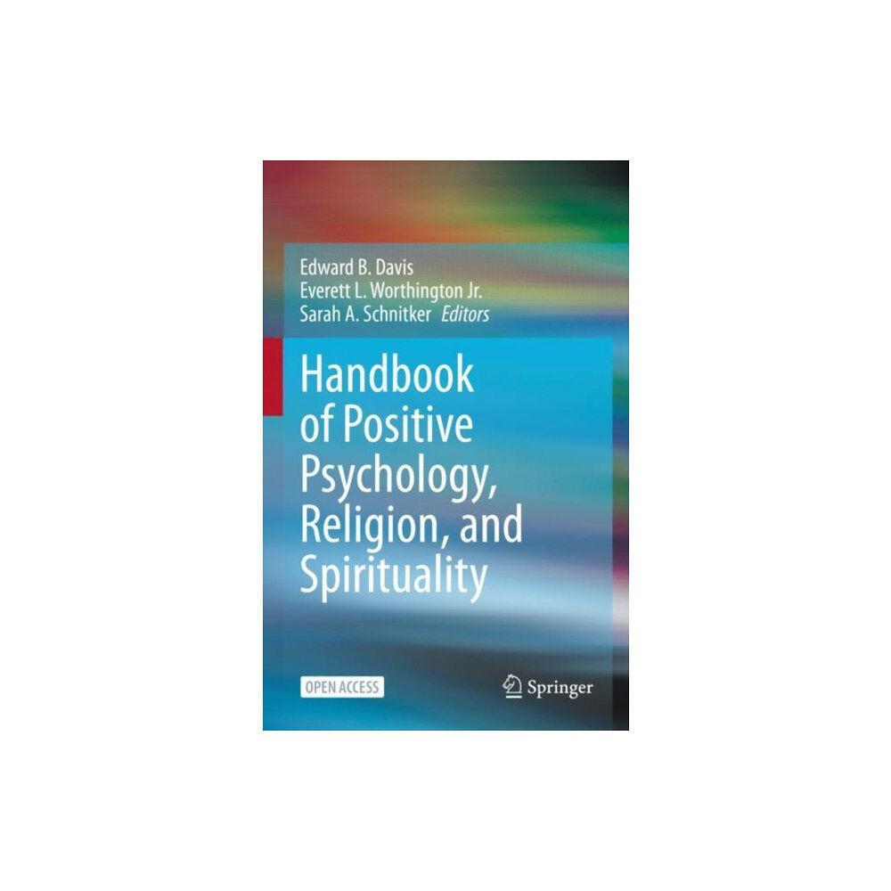 Springer International Publishing AG Handbook of Positive Psychology, Religion, and Spirituality (inbunden, eng)