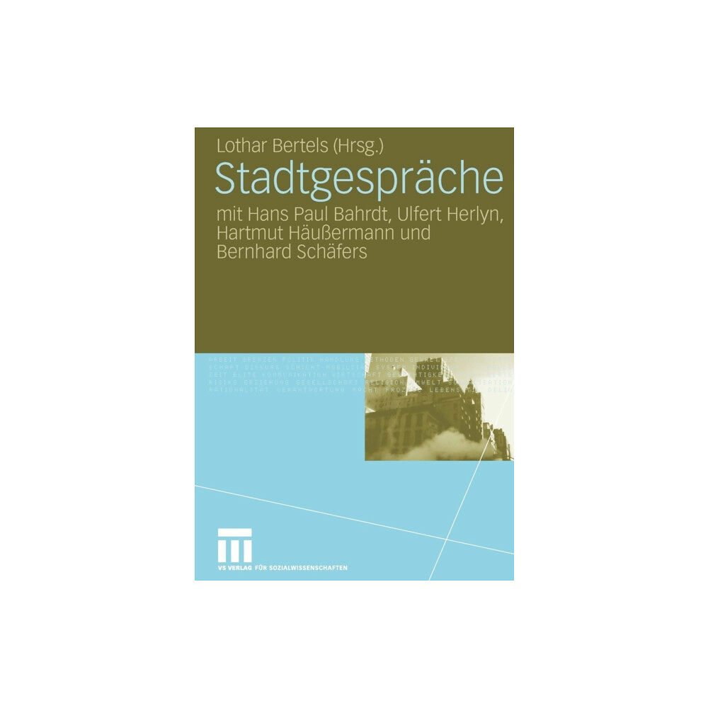 Springer Fachmedien Wiesbaden Stadtgesprache (häftad, ger)