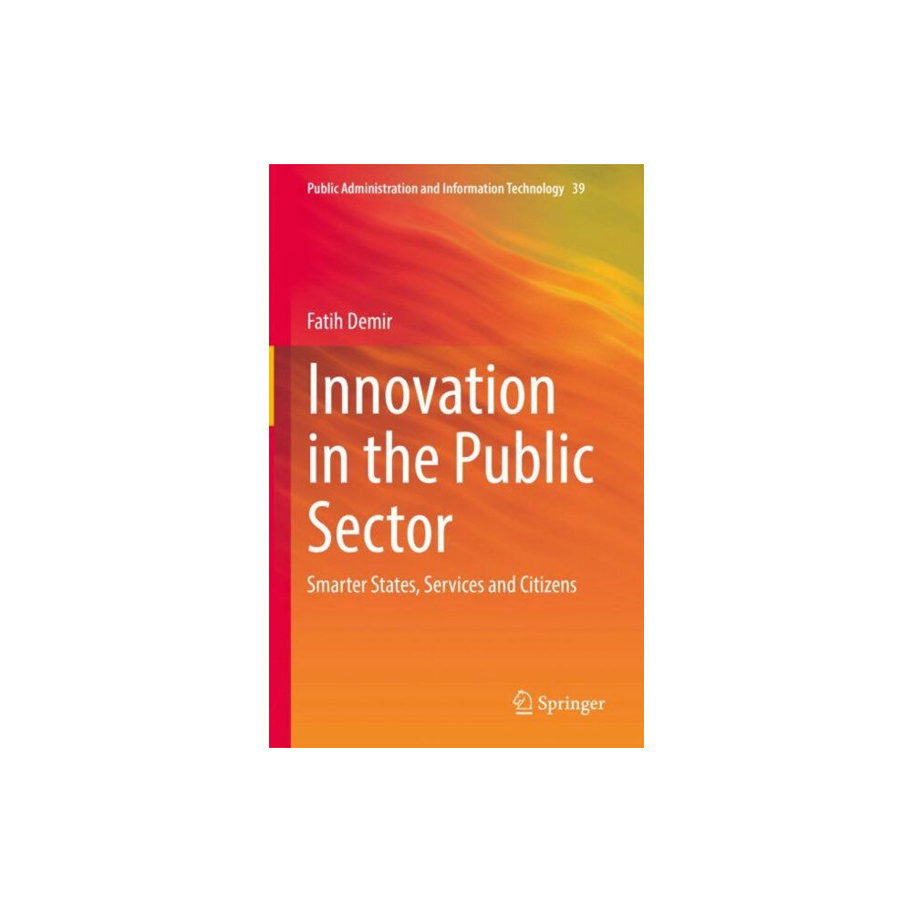 Springer International Publishing AG Innovation in the Public Sector (inbunden, eng)