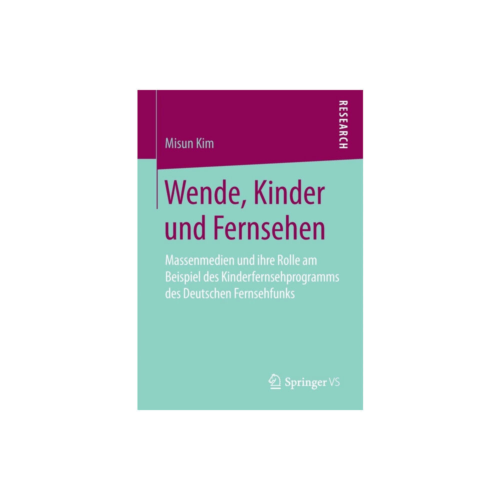 Springer Fachmedien Wiesbaden Wende, Kinder und Fernsehen (häftad, ger)