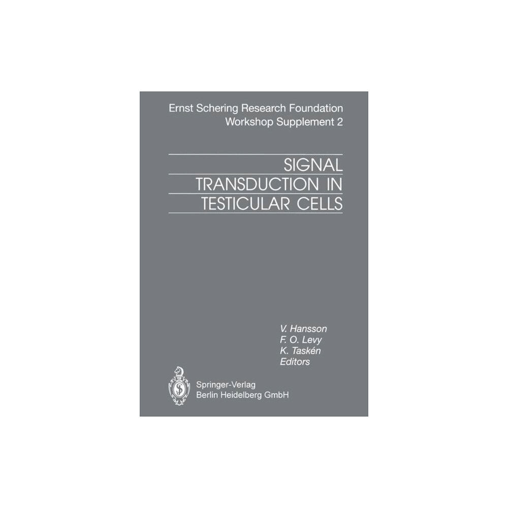 Springer-Verlag Berlin and Heidelberg GmbH & Co. K Signal Transduction in Testicular Cells (häftad, eng)