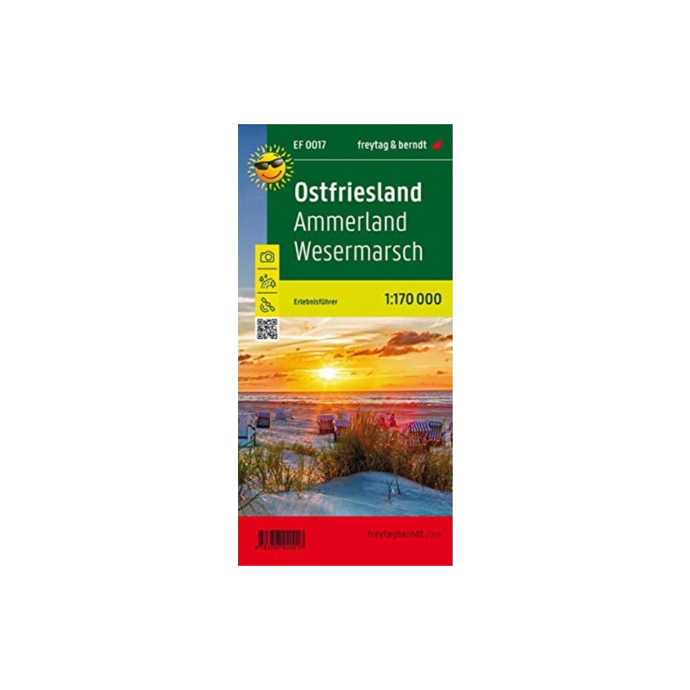 Freytag-Berndt Ostfriesland, Ammerland, Wesermarsch, adventure guide 1:170,000